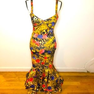 Fashion Nova | Floral Printed Mermaid Gown